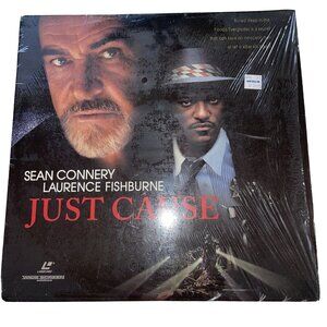 Just Cause Action Crime Laserdisc R 1995 Sean Connery Laurence Fishburne u